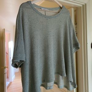 Carly Jean Los Angeles, CJLA Erin sweater, like new! Light sage.